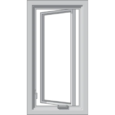 Paducah Pella Hurricane Shield Series Vinyl Casement Window