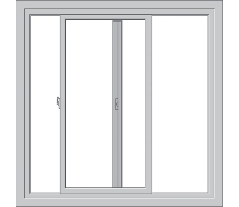 Paducah Pella Hurricane Shield Series Vinyl Sliding Window